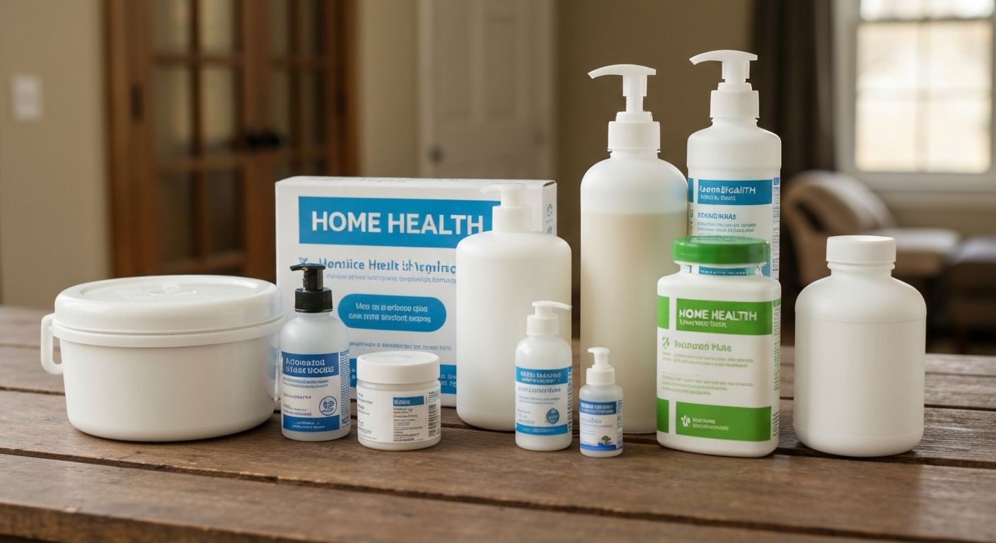 Home health care supplies in a Virginia residential setting