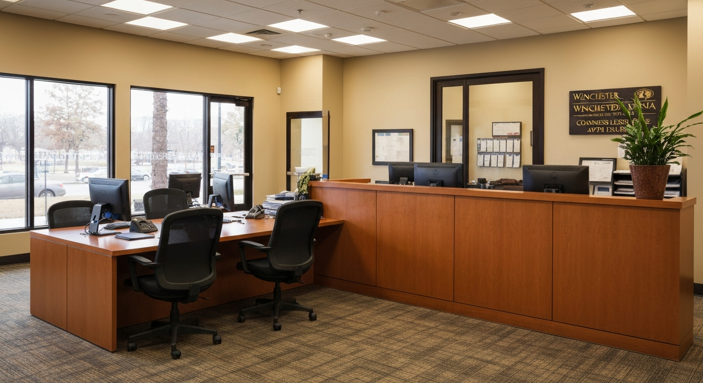 Winchester Virginia Commissioner of Revenue office where business license applications and BPOL tax payments are processed